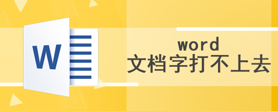 word文档字打不上去