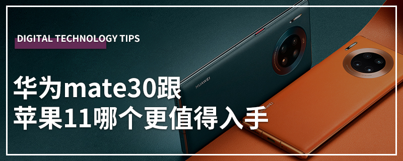 华为mate30跟苹果11哪个更值得入手