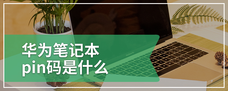 华为笔记本pin码是什么