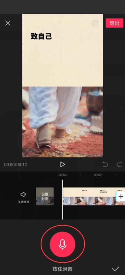 剪映怎么加自己的录音(4)