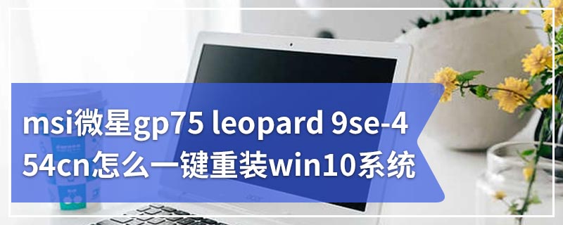 msi微星gp75 leopard 9se-454cn怎么一键重装win10系统