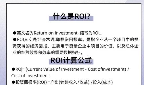 ROI是什么意思 有什么重要性
