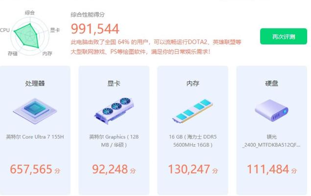 2024年电脑跑分评测：哪些电脑性能表现最强？