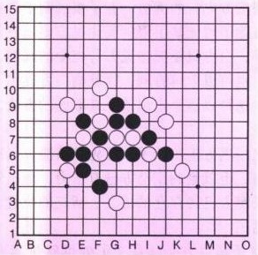 五子棋一子双杀技巧(5)