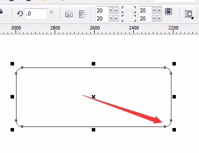 coreldraw怎么画圆角矩形
