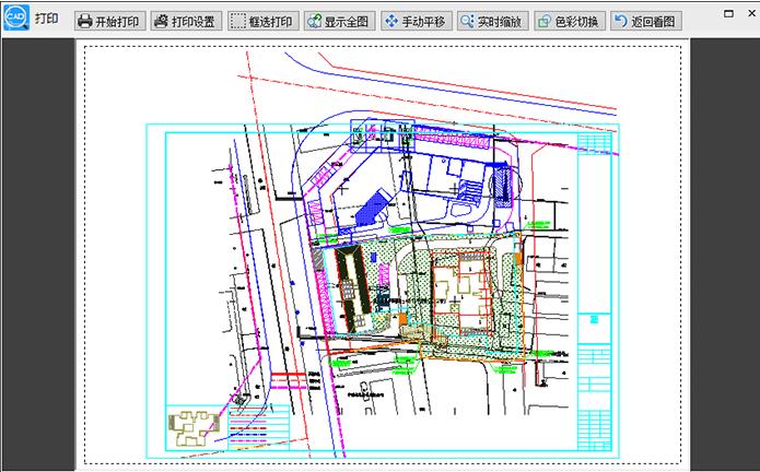 迅捷cad看图怎么打印图纸(1)