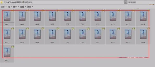 acdsee怎么批量裁剪图片大小(1)
