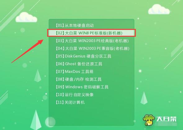 如何用大白菜u盘装win8系统教程