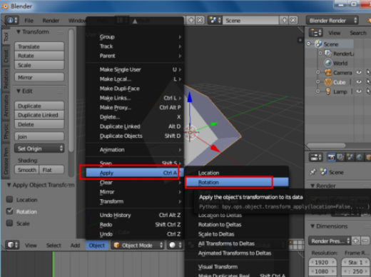 blender中如何旋转模型(5)