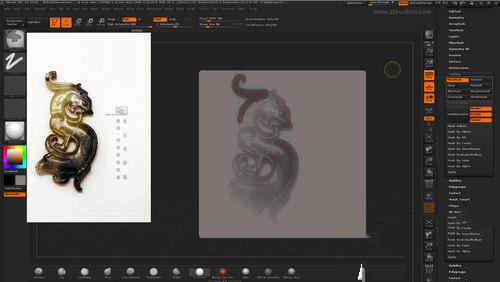 ZBrush雕刻和KeyShot渲染详细教程