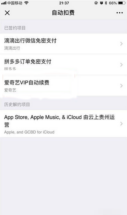 如何查看微信自动续费项目(4)
