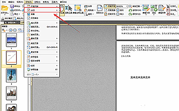 金山pdf怎么删除水印