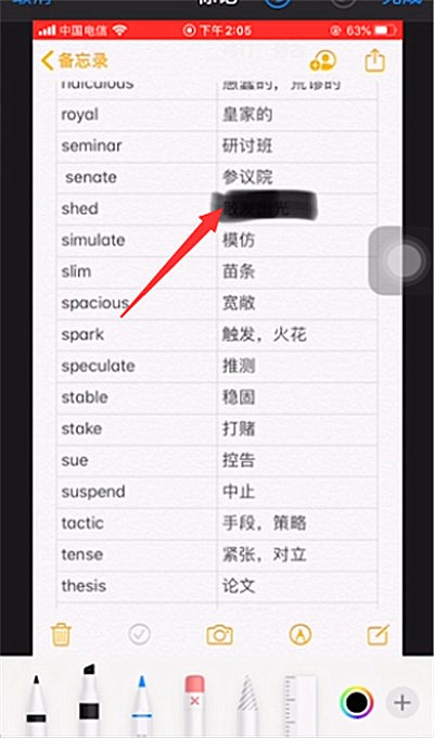 iphone自带怎么局部马赛克(5)