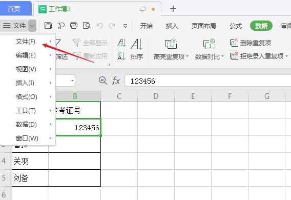 wps2019表格怎么设置打开密码(2)