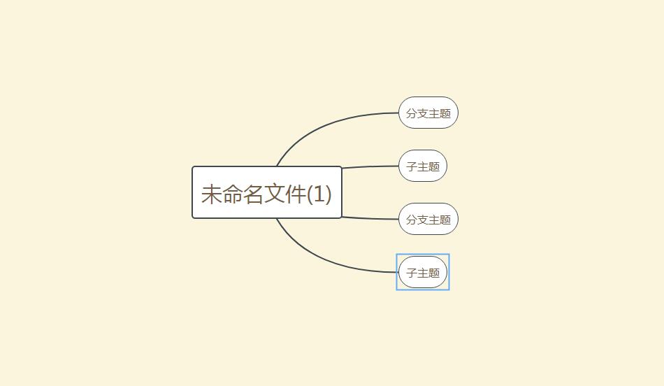 wps怎么绘制思维导图(5)