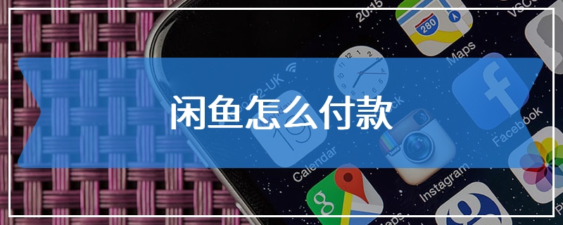 闲鱼怎么付款