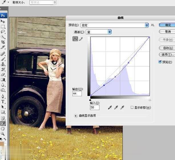 用photoshop打造欧美流行的褐色图片教程(5)