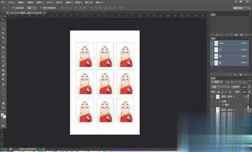 ps怎么制作各尺寸证件照打印排版(8)