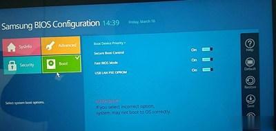 三星笔记本bios设置U盘启动教程(1)
