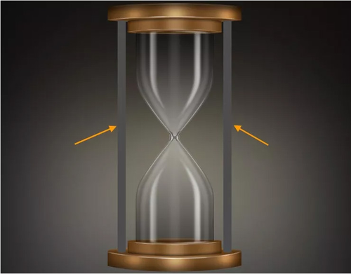 ps怎么创建超写实的金属质感沙漏(54)