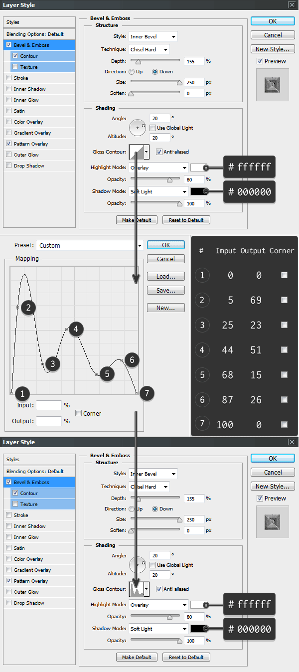 ps制作赤焰岩石字效(12)