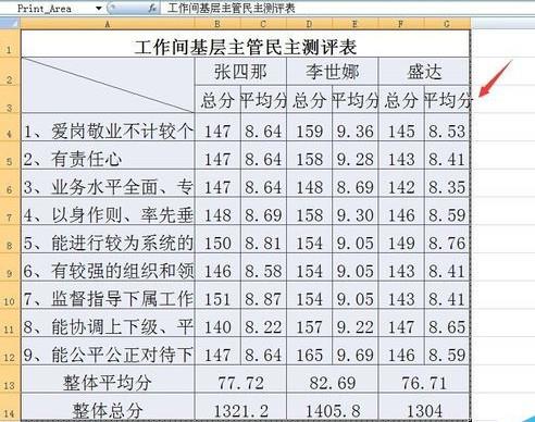 excel怎么设置打印区域(1)