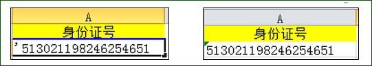 excel身份证号码显示不全怎么办(1)