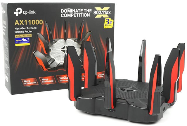 绝对电竞游戏先决!! TP-Link Archer AX11000 电竞路由器
