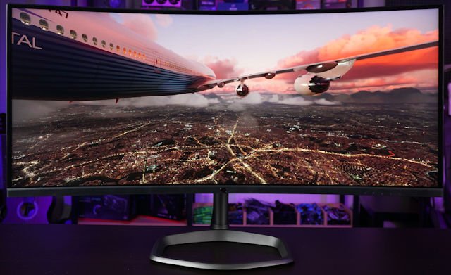 21:9 曲面、量子点膜技术 Cooler Master GM34-CW 34＂ 电竞显示器
