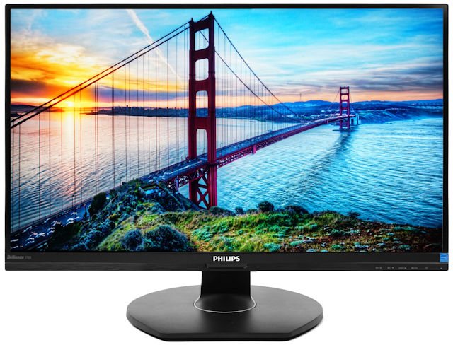 USB-C 一线连接、内置 Docking PHILIPS Brilliance 272B7QUPBEB 显示器