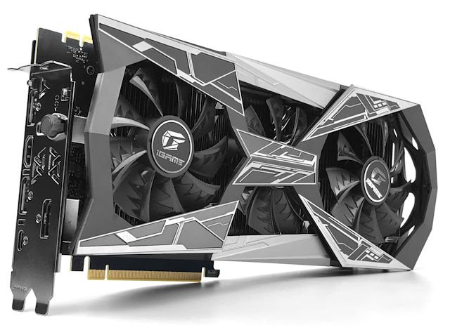 Vapor 散热技术、 LCD 状态显示 Colorful iGame GeForce RTX 2080 Super V