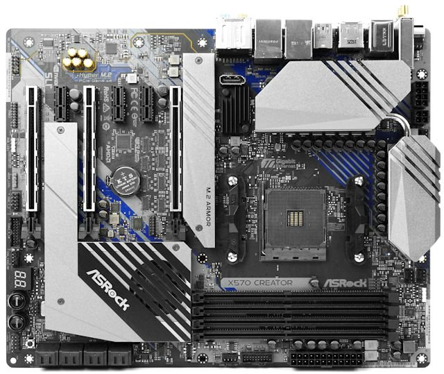 全港首试 CREATOR 妖板 ASROCK X570 CREATOR 主机板