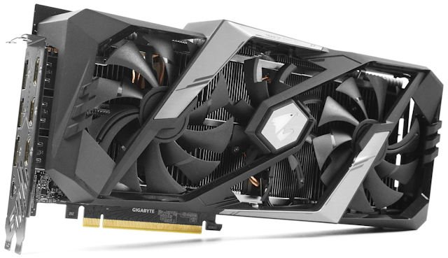 三环灯效、抗扰流散热器 GIGABYTE AORUS GeForce RTX 2060 Super