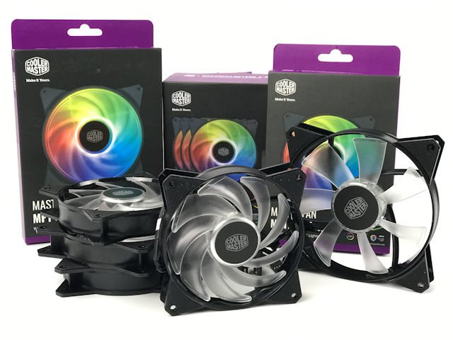 Cooler Master ARGB风扇 MasterFan MF120R/140R ARGB登场