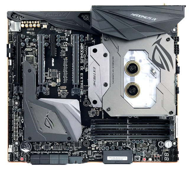 ROG X BITSPOWER联手!! ASUS ROG Maximus IX Extreme主机板 - 电脑领域 HK