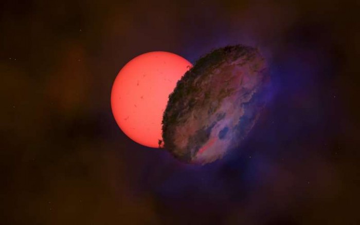 天文学家发现一颗神秘的天体在银河系中心附近“闪烁”