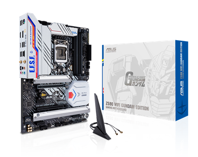 钢弹就是帅！华硕 Z590 WIFI GUNDAM 特别版主机板开箱分享(10)
