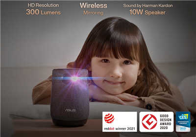 最迷人的行动剧院就是它！ASUS ZenBeam Latte L1 Portable LED投影机开箱评测