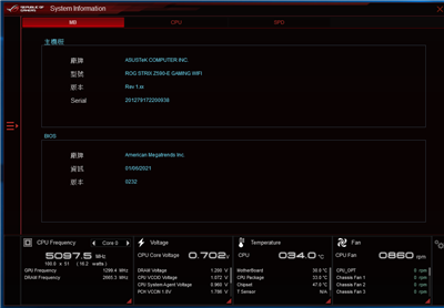华硕 ROG STRIX Z590-E GAMING WIFI 主机板 + Intel Core i9-11900K处理(3)