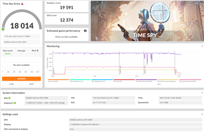 华硕 ROG STRIX Z590-E GAMING WIFI 主机板 + Intel Core i9-11900K处理(21)