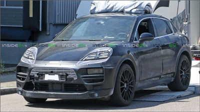 Porsche Macan EV 纯电版本内装谍照曝光 与 Taycan 有诸多相似设计