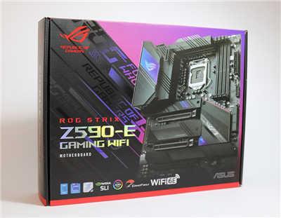规格超华丽华硕 ROG STRIX Z590-E GAMING WIFI 主机板开箱(2)