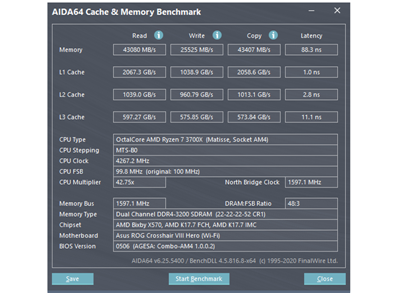 十铨 T-CREATE CLASSIC 10L DDR4-3200 32GBx2 记忆体开箱评测(17)