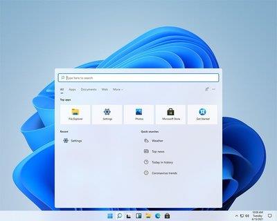 Windows 11 新 UI、开始功能表在网上洩漏，更精緻、更有质感(3)