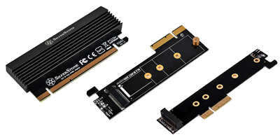 SilverStone ECM20 系列 M.2 扩充卡 / 从 RGB 尬散热片到无档板相容 1U 小主机，多种款式任(4)