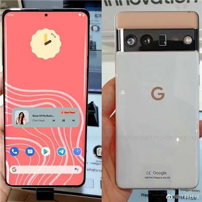 Google Pixel 6实机曝光 超小打孔、超窄边框(1)