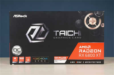 ASRock Radeon RX 6800 XT Taichi X 16G OC 显示卡(1)