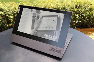 超实用的双萤幕设计 联想 ThinkBook Plus 笔电开箱测试分享(21)