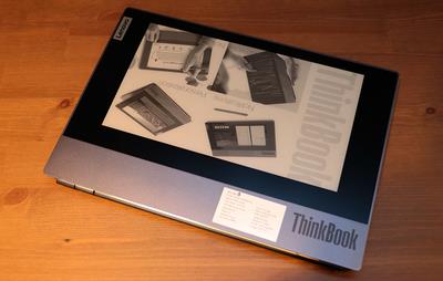 超实用的双萤幕设计 联想 ThinkBook Plus 笔电开箱测试分享(3)