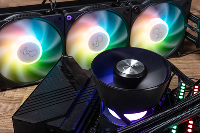 InWin BR36  BR24 一体式水冷散热器开箱测试(28)